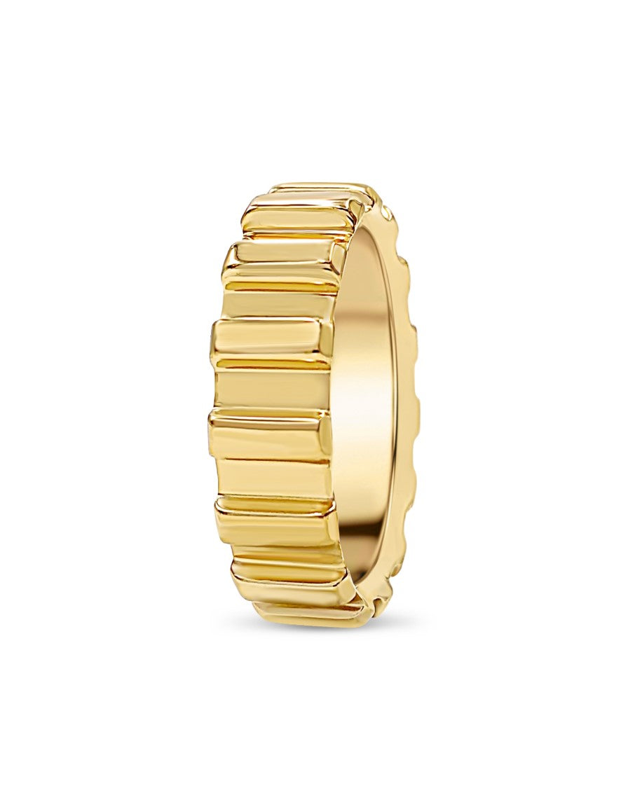 Rail Ring - 14k
