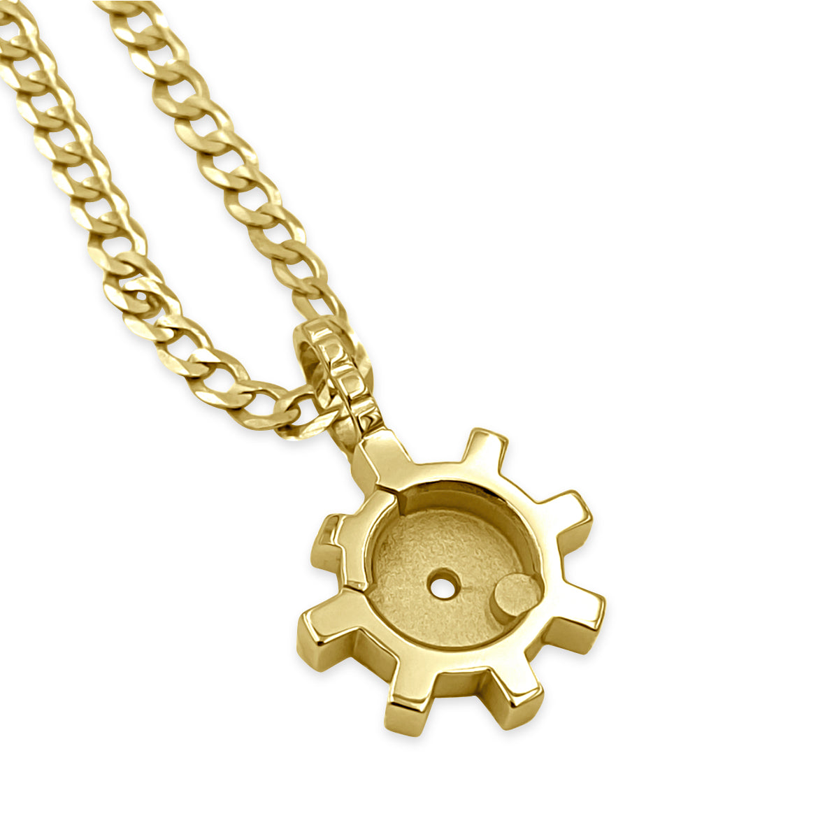 AR Bolt Pendant - 14k