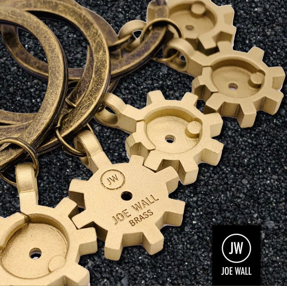 Brass AR Bolt Key Chain