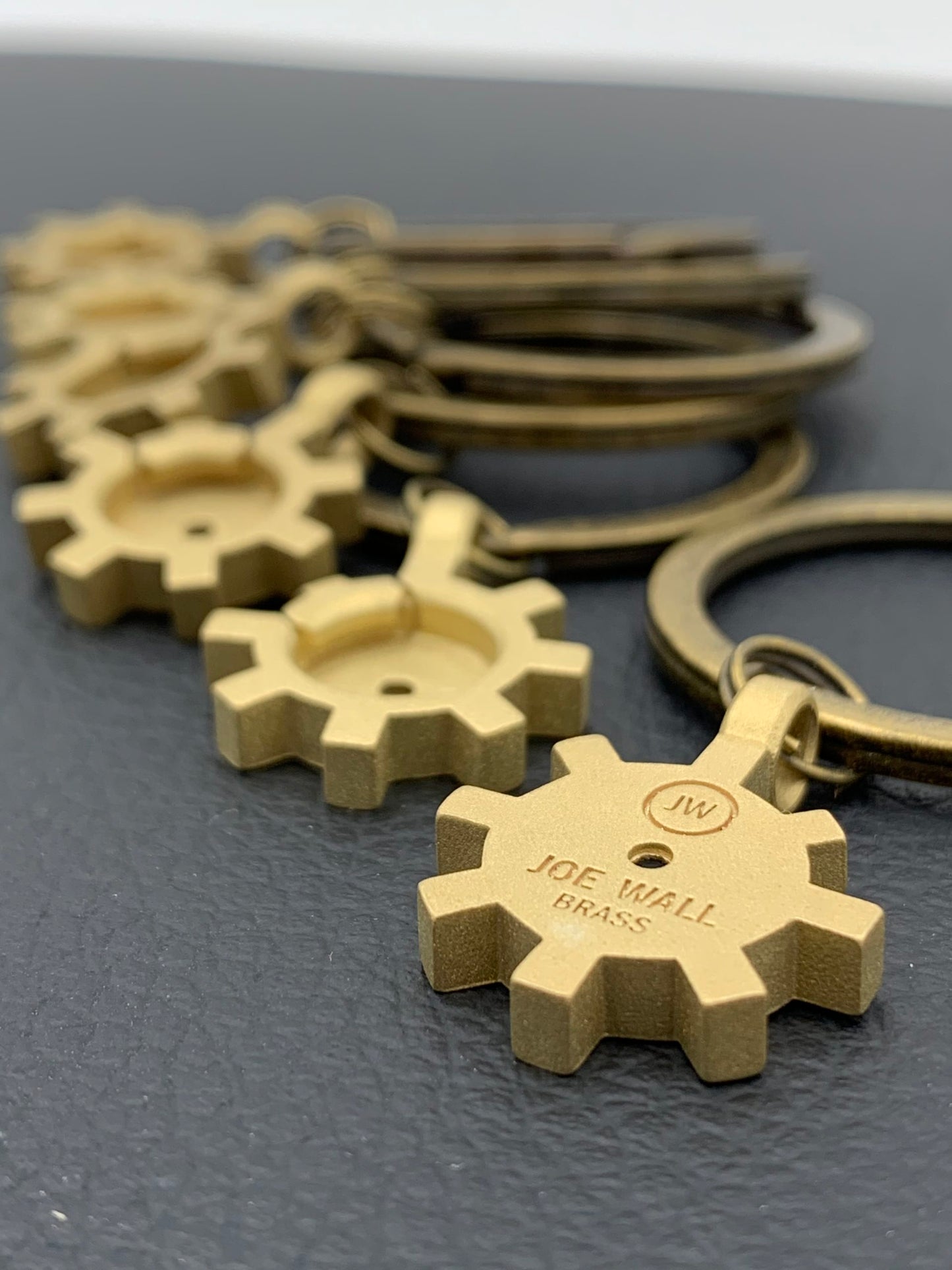 Brass AR Bolt Key Chain