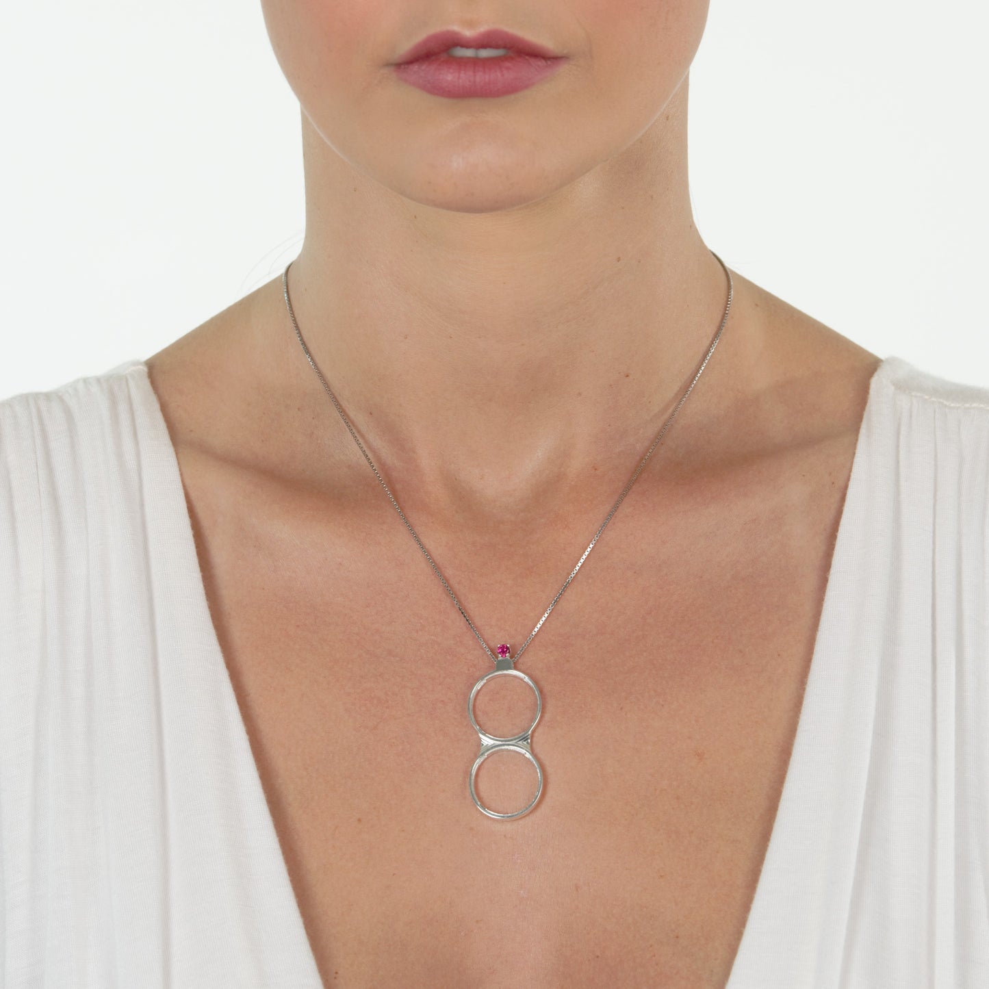 Over Under Shotgun Necklace - Full Size