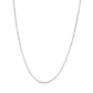 Round Box Chain - Sterling Silver