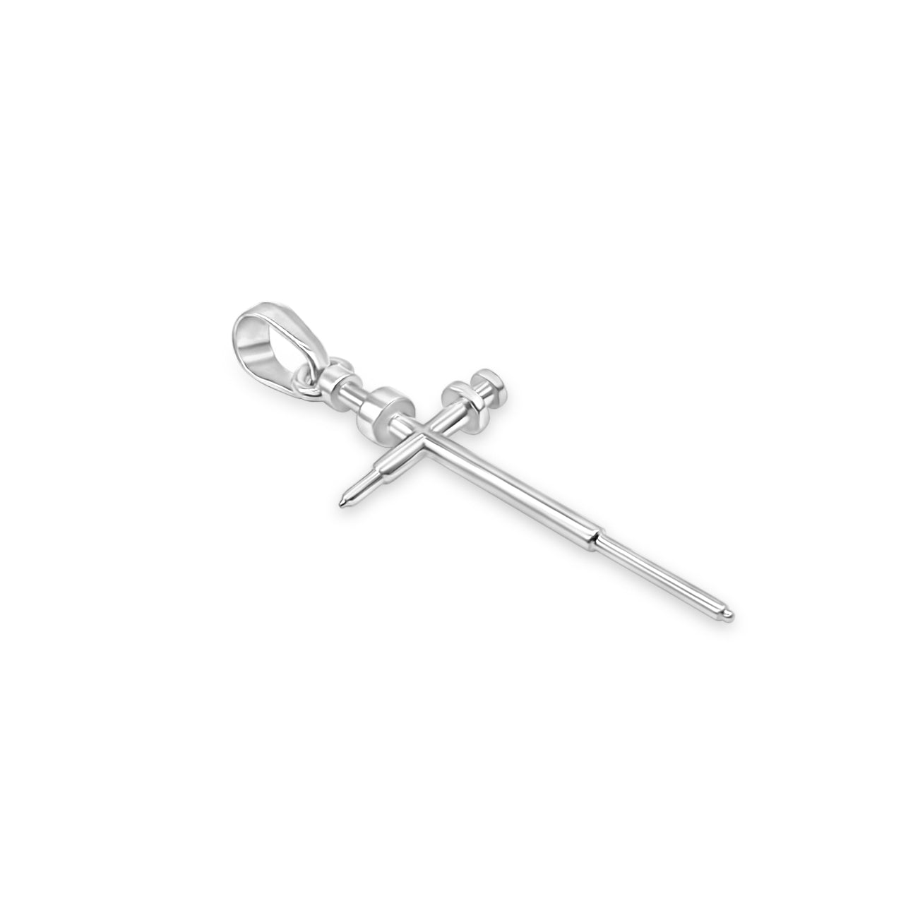 Firing Pin Cross Necklace