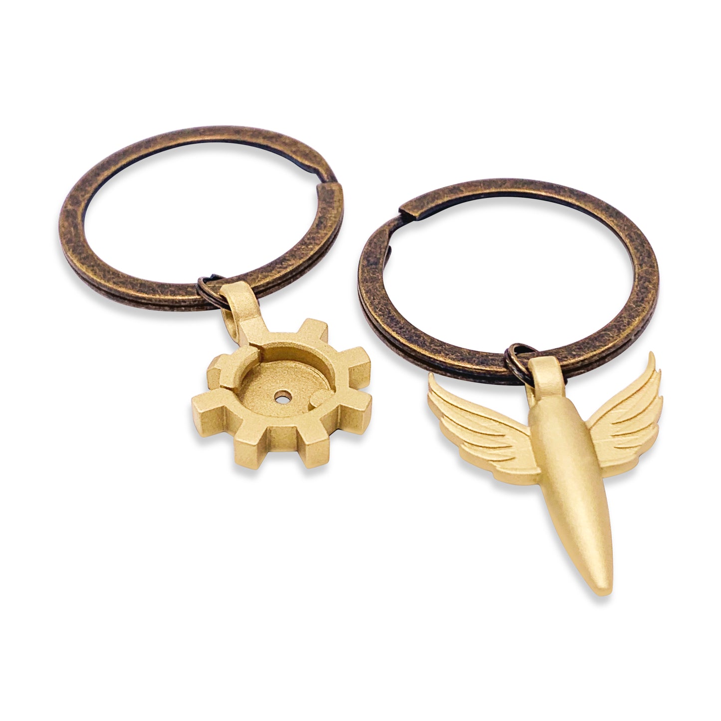 Brass 308 Angel’s Wings Key Chain