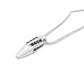 308 Silver Bullet Necklace - Rifled Black Diamonds